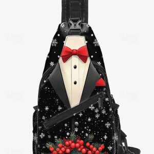 Men’s Lightweight Christmas Sling Bag