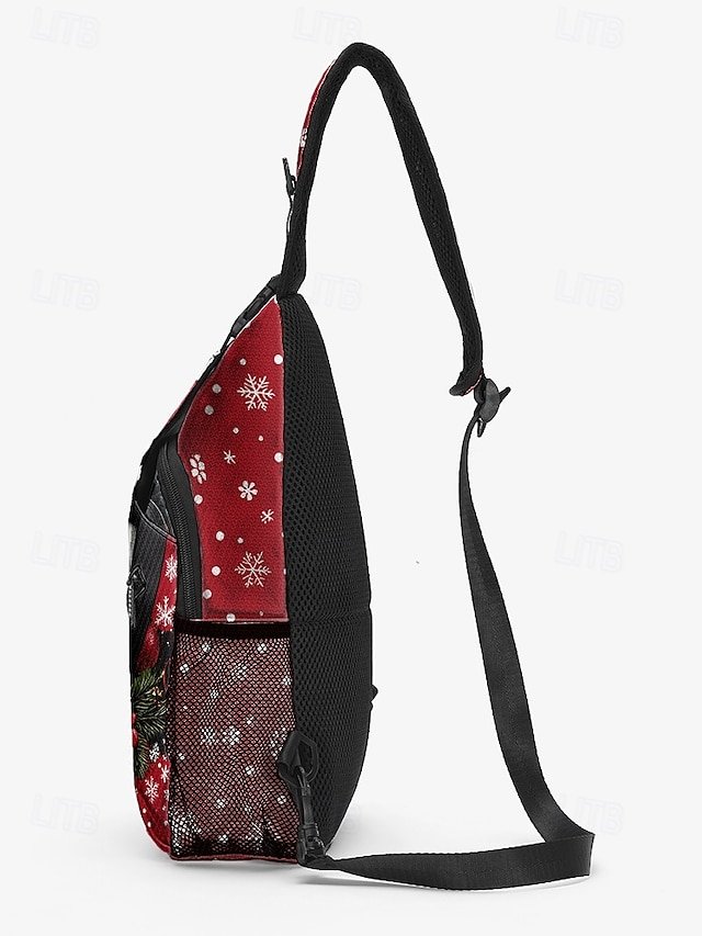Men’s Lightweight Christmas Sling Bag - Image 6