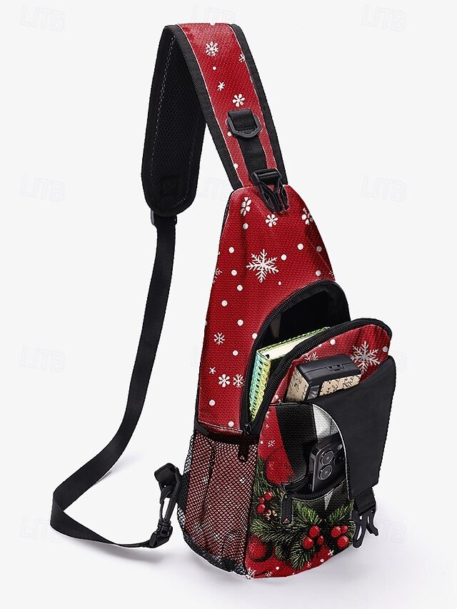 Men’s Lightweight Christmas Sling Bag - Image 8