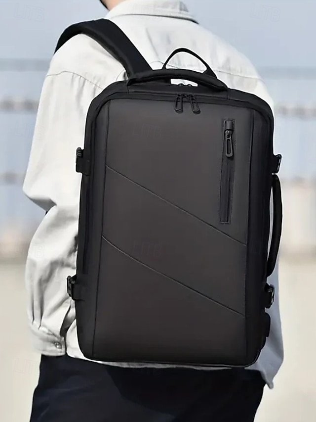 Men’s Expandable Waterproof Business Backpack - Image 2