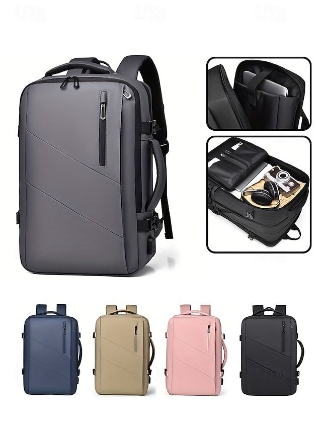 Men’s Expandable Waterproof Business Backpack - Image 6