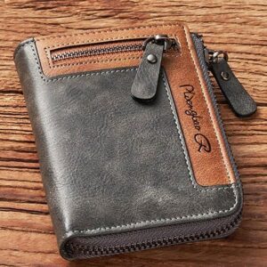 Alternative view of Men’s Faux Leather Wallet with Zipper