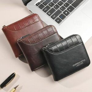 Alternative view of Men’s Faux Leather Zip Wallet