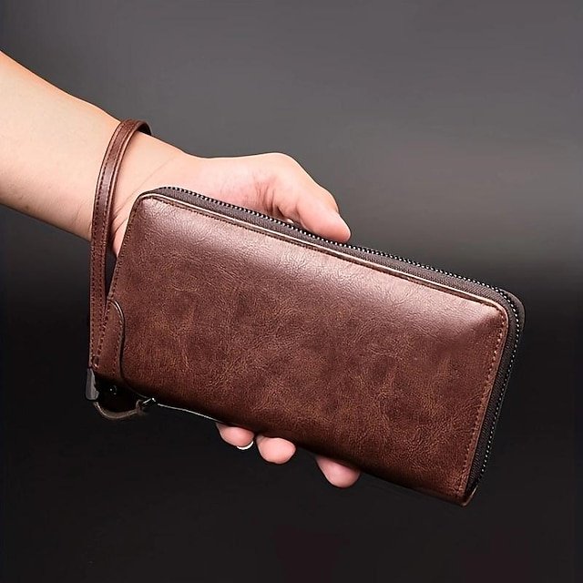 Men’s Lightweight Faux Leather Wallet - Image 2