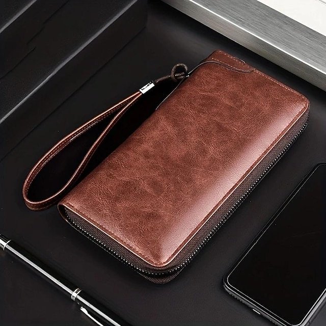 Men’s Lightweight Faux Leather Wallet - Image 6