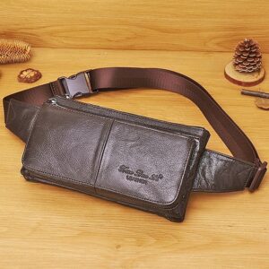 Alternative view of Men’s Genuine Leather Waist Bag & Crossbody Sling
