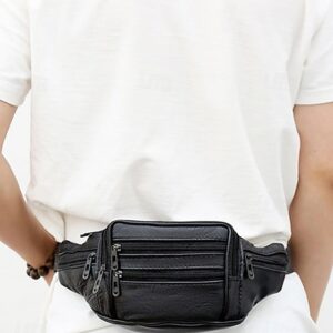 Alternative view of Men’s Genuine Leather Waist Bag
