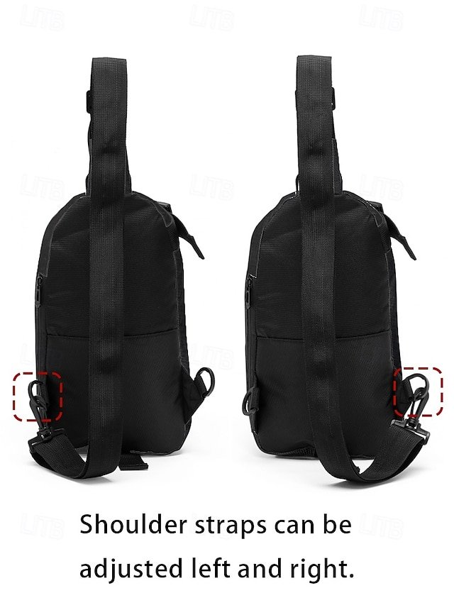 Men’s Gothic Skull Crossbody Bag - Image 7