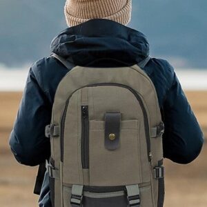 Alternative view of Men’s Large Capacity Canvas Backpack