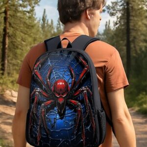 Alternative view of Men’s Large Capacity Spider Print Backpack