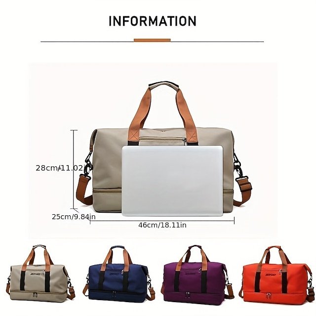 Men’s Large-Capacity Travel Duffel Bag - Image 2