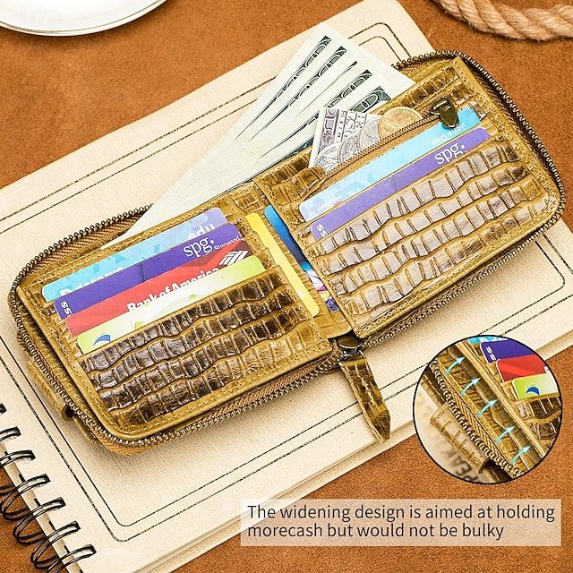 Men’s Durable Cowhide Wallet - Image 5