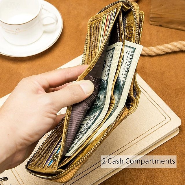 Men’s Durable Cowhide Wallet - Image 6