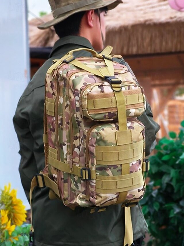 Men’s Outdoor Multi-compartment Tactical Backpack - Image 2