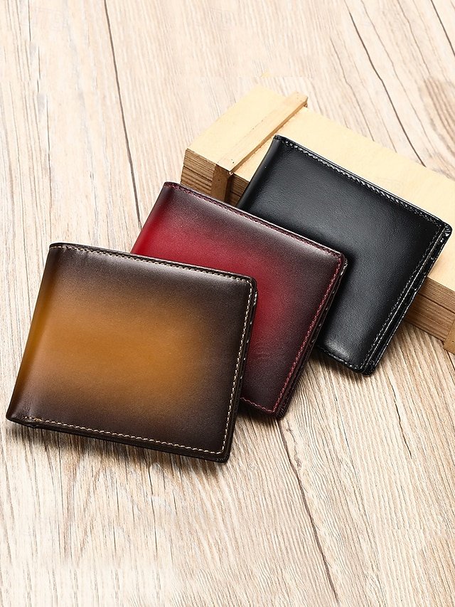 Men’s RFID Blocking Genuine Leather Wallet - Image 3