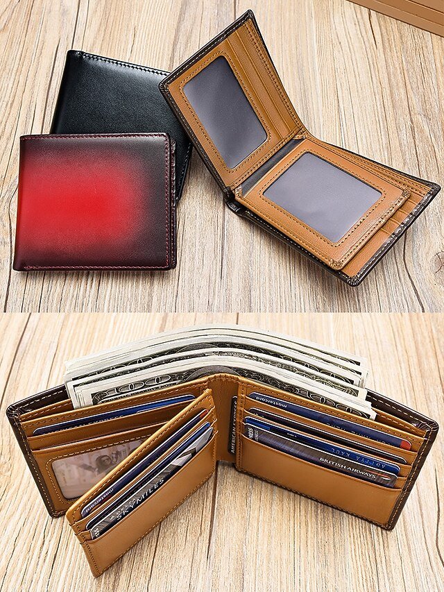 Men’s RFID Blocking Genuine Leather Wallet - Image 4