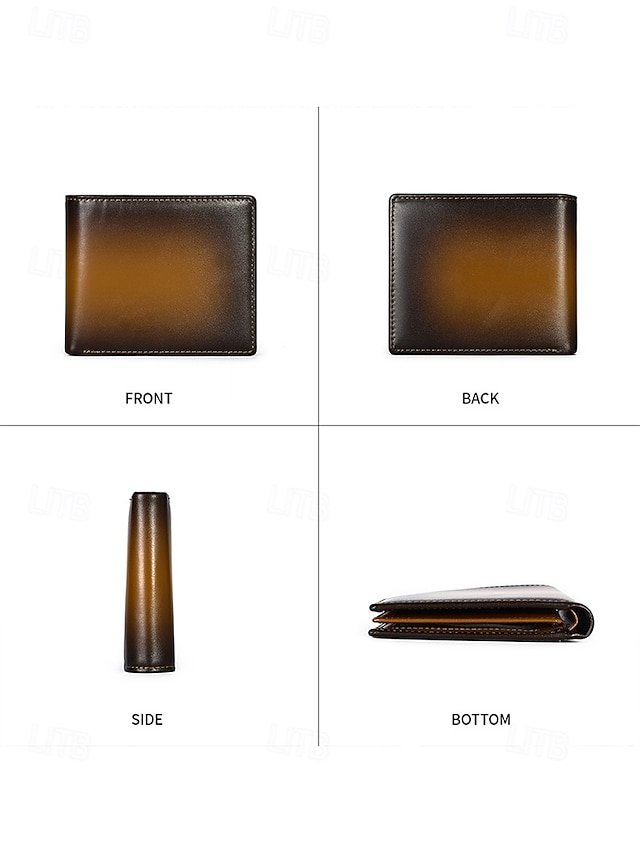 Men’s RFID Blocking Genuine Leather Wallet - Image 8