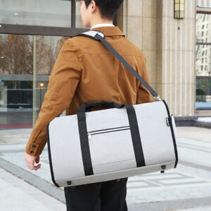 Alternative view of Men’s Large-Capacity Nylon Suit Duffel Bag