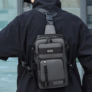 Alternative view of Men’s Tactical Crossbody Chest Bag