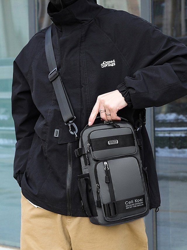 Men’s Tactical Crossbody Chest Bag - Image 3