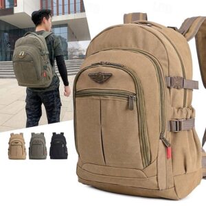 Unisex Polyester Backpack with Zipper
