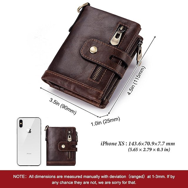 Men’s Vintage Leather Wallet - Image 6