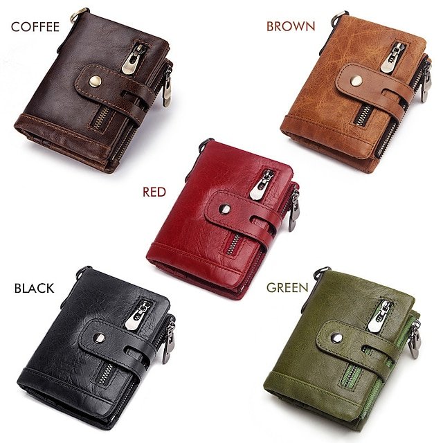Men’s Vintage Leather Wallet - Image 7