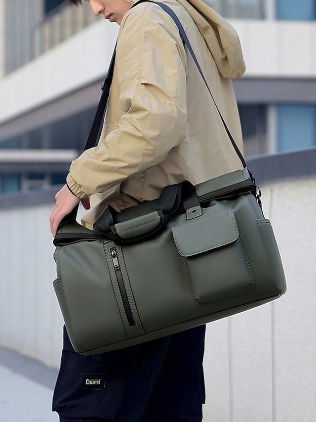 Men’s Waterproof Polyester Duffel Bag - Image 2
