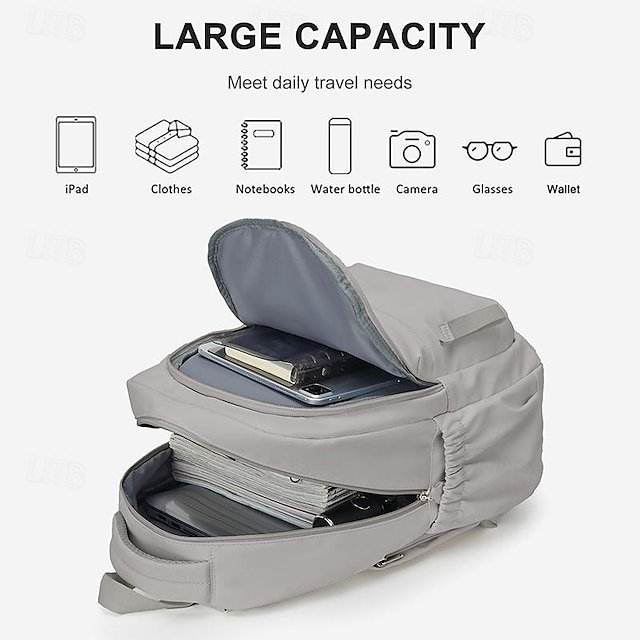 Unisex Floral Nylon Backpack - Image 2