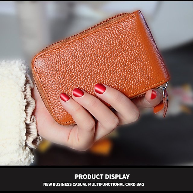 Unisex Faux Leather Wallet - Image 3