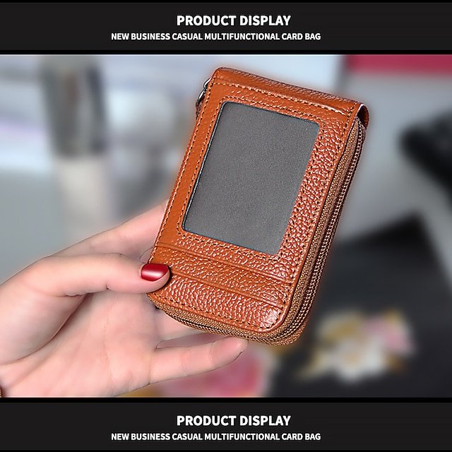 Unisex Faux Leather Wallet - Image 4