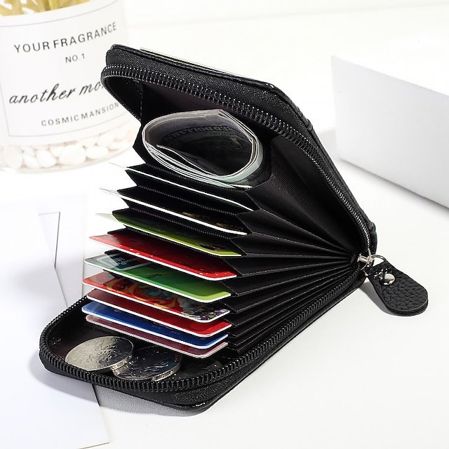 Unisex Faux Leather Wallet - Image 5