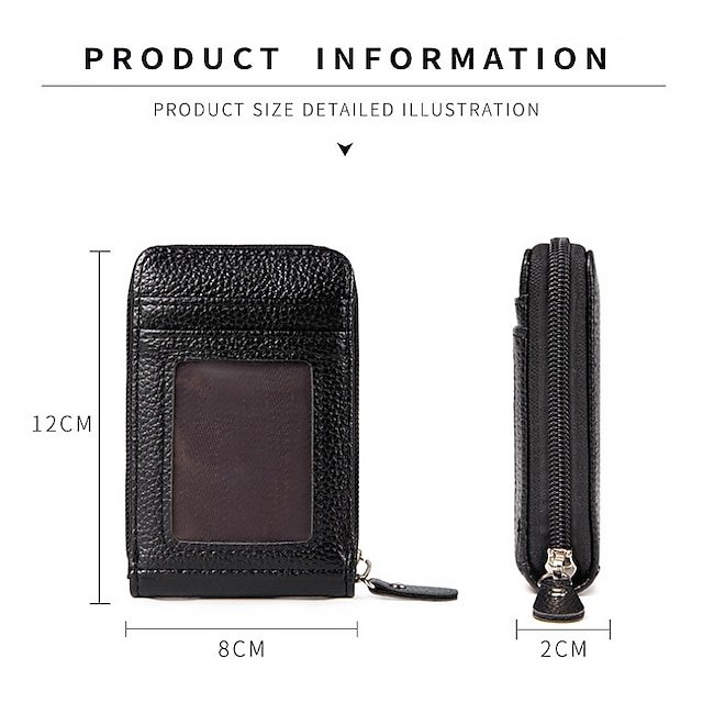 Unisex Faux Leather Wallet - Image 8