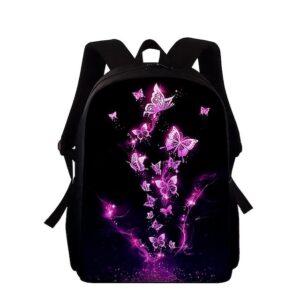 Girls’ Butterfly Oxford Backpack