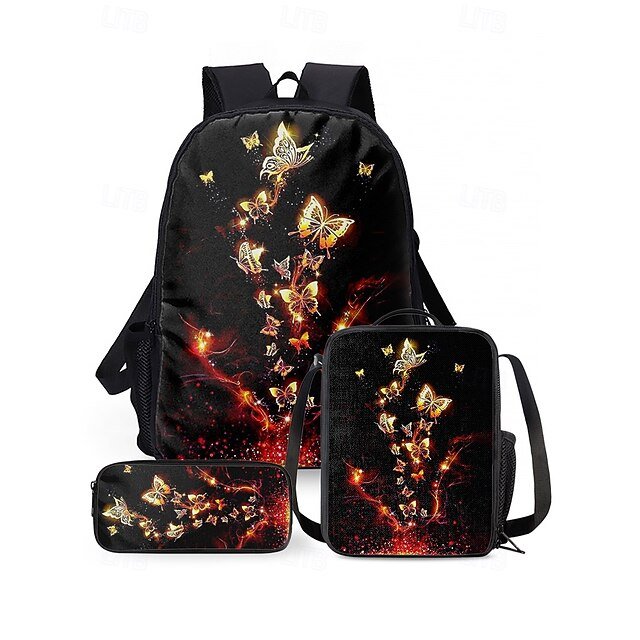 Girls’ Butterfly Oxford Backpack - Image 7