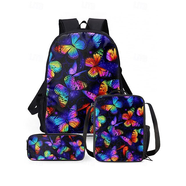 Girls’ Butterfly Oxford Backpack - Image 8
