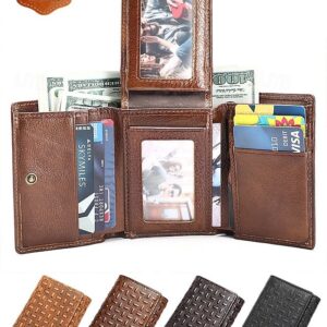 Alternative view of Men’s Leather Wallet with Embossed