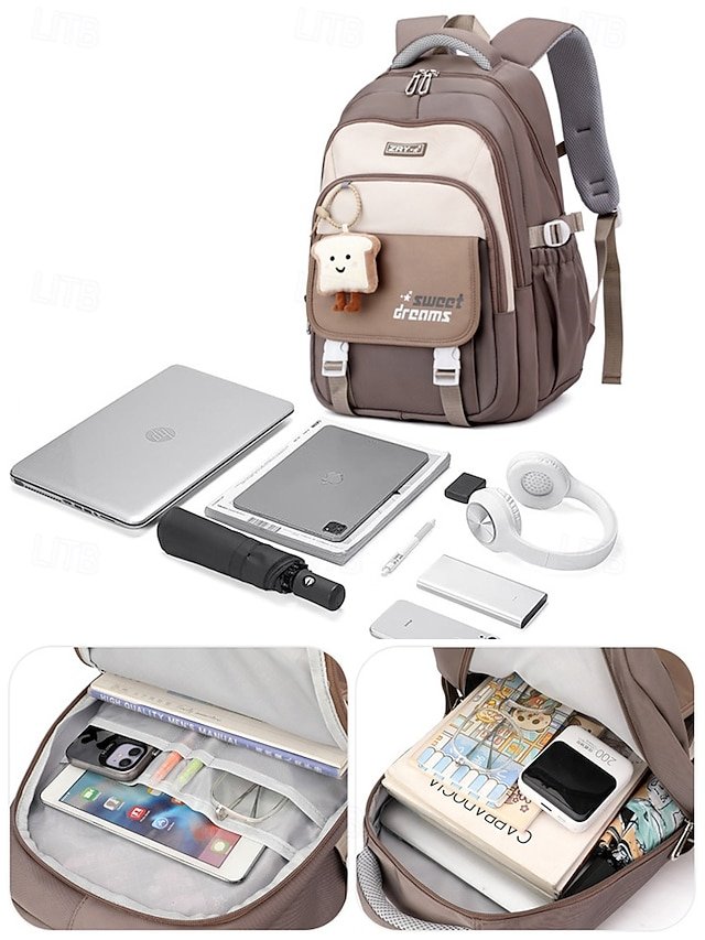 Unisex Waterproof Nylon Backpack - Image 4