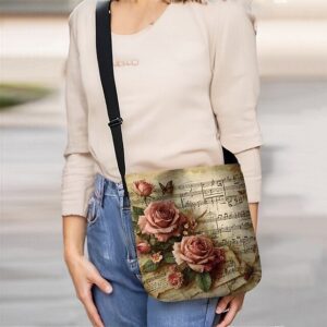 Alternative view of Women’s Floral Polyester Shoulder Bag