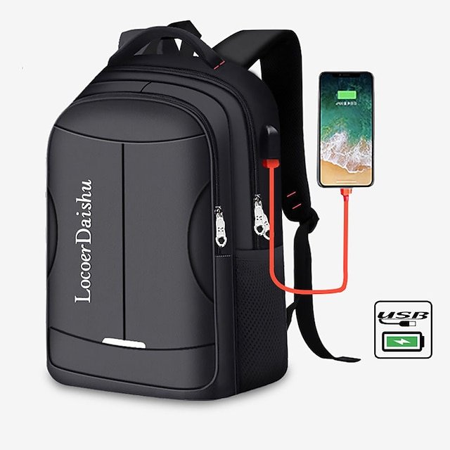 Waterproof Anti-Theft Laptop Backpack with USB Charging Port - Image 3