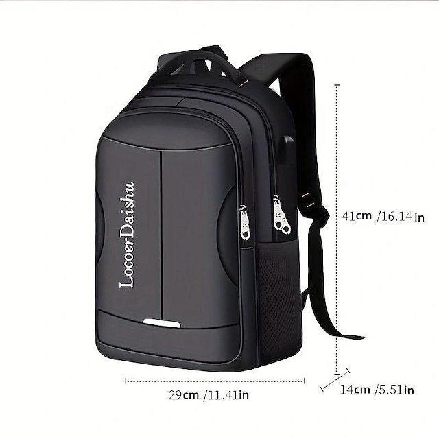 Waterproof Anti-Theft Laptop Backpack with USB Charging Port - Image 4