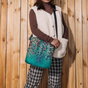 Alternative view of Women’s Artistic Floral Print Crossbody Bag
