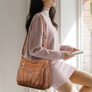 Alternative view of Women’s Waterproof Faux Leather Crossbody Bag