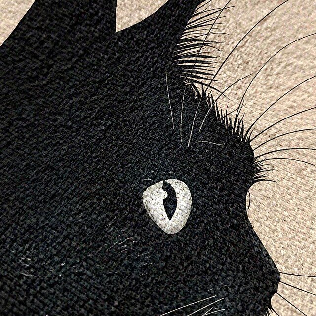 Women’s Black Cat Print Crossbody Bag - Image 5