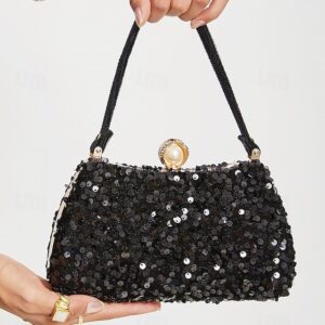 Women’s Sequin Polyester Clutch