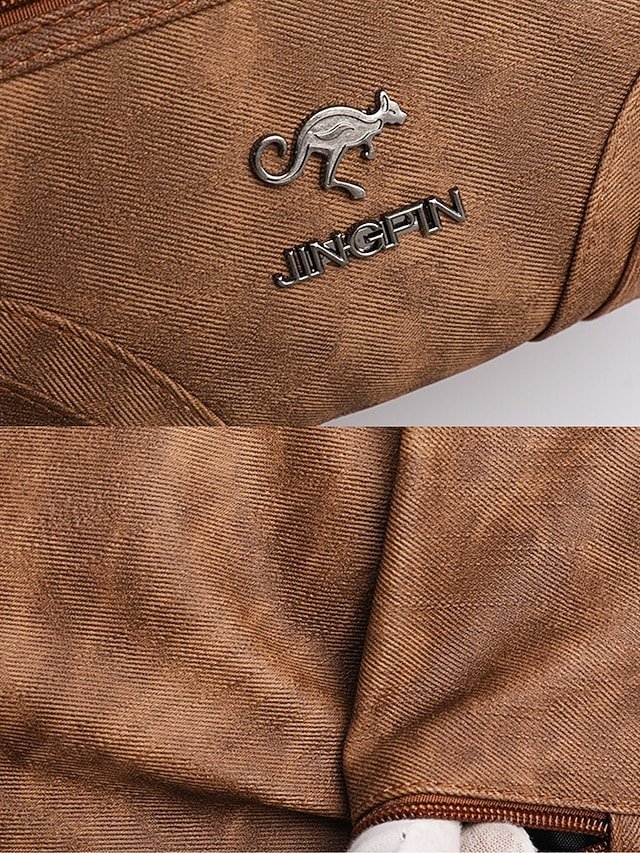 Women’s Brown Faux Leather Crossbody Bag - Image 6