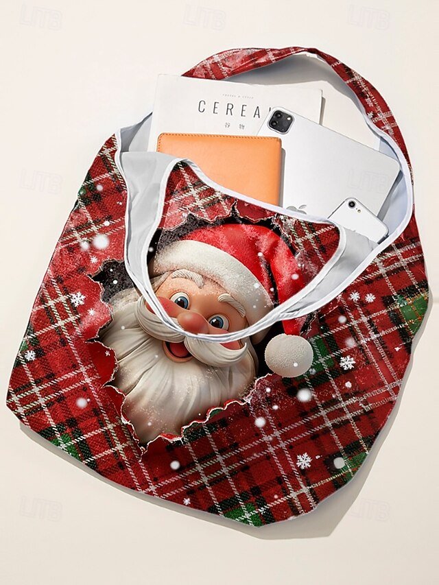 Women’s Christmas Foldable Shopping Bag - Image 8