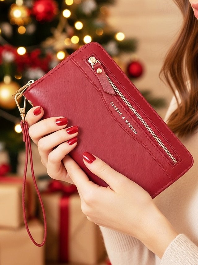 Women’s Christmas Large Capacity Wallet - Image 3