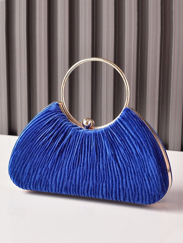 Women’s Christmas Party Velvet Handbag - Image 5