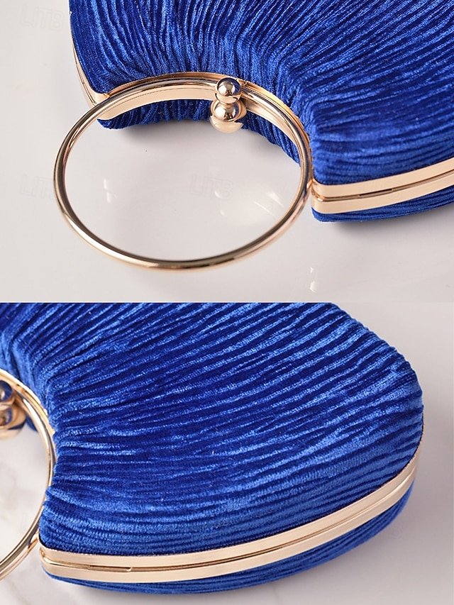 Women’s Christmas Party Velvet Handbag - Image 6